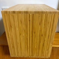 木製　卓上書類ケース A4サイズ対応　スライド　可動棚の画像