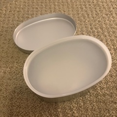 無印　アルミ弁当箱の画像