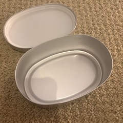 無印　アルミ弁当箱の画像