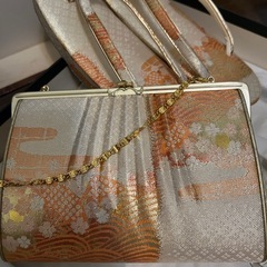 成人式用　草履　バック　ショールの画像