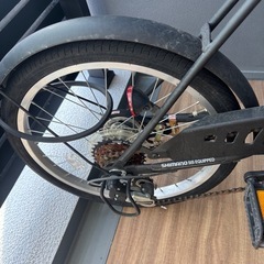 折りたたみ自転車の画像