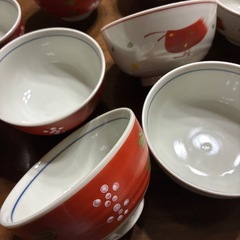 藍窯　お椀　２柄　10個の画像