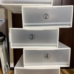 無印良品の収納ケースワイドの画像