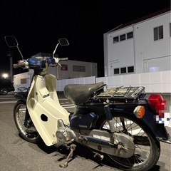 ホンダスーパーカブ50カスタムセル付き実働の画像