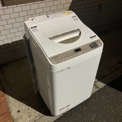 SHARP 洗濯乾燥機 5.5kg／乾燥3.5kg｜2020年製の画像