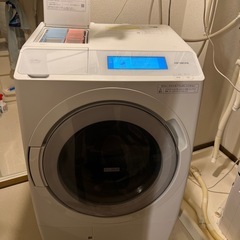 未使用に近い　日立　HITACHI ドラム式洗濯機 左開き BD-STX120HL(W)の画像