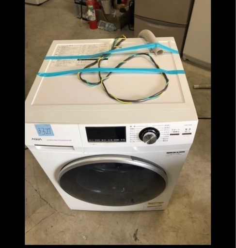 NO B327 ?福岡市内配送設置無料✨?ドラム式全自動洗濯機 Hot Water Washing ホワイト AQW-FV800E-W