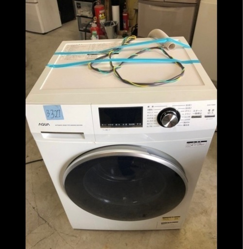 NO B327 ?福岡市内配送設置無料✨?ドラム式全自動洗濯機 Hot Water Washing ホワイト AQW-FV800E-W