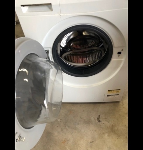 NO B327 ?福岡市内配送設置無料✨?ドラム式全自動洗濯機 Hot Water Washing ホワイト AQW-FV800E-W