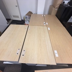 お得! オフィスデスク ×6点 3/3までに引き取りに来れる方の画像