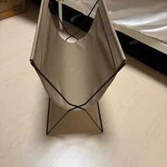 キングジム 荷物置き　サイドバッグスタンド ベージュの画像