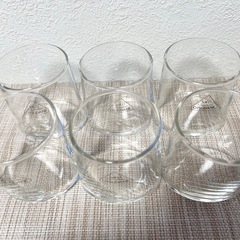 薩摩酒造グラス6個の画像