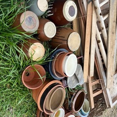 植木鉢の画像
