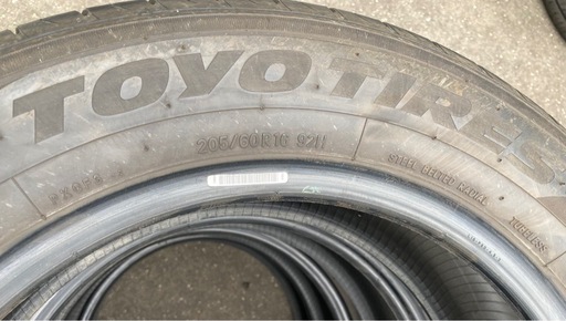 【お取引決まりました】TOYO  TIRES 205/60R16 2025年製　プロクセス　夏タイヤ