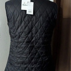 新品 Barbour バブアー ベスト ジレ タグ付きの画像