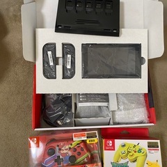 ニンテンドーSwitch本体の画像