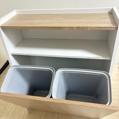 アイリスオーヤマ　ゴミ箱　完成品の画像