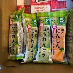 らくらくキューブ30本液体ミルク12本離乳食セットの画像