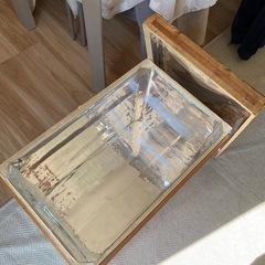 昭和レトロ茶箱【内部-ブリキ】の画像