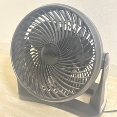 パンパシフィック サーキュレーター 扇風機 ブラックの画像