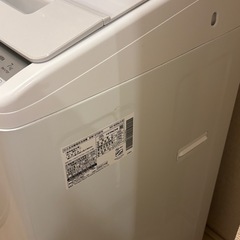 【受け渡し者決まりました】日立　ビートウォッシュ　洗濯機　　2021年製の画像
