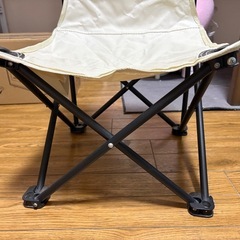 釣り用の折りたたみ椅子の画像