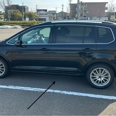 VWトゥーラン　ハイライン　デイライト　走行中TVOK  シーケンシャルドアミラー　ETC 個人出品の画像