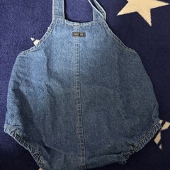 tete a tete デニムオーバーオール 70サイズの画像