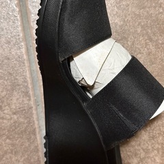 【未使用・長期保管品】crocs ブラック シューズ 🖤の画像