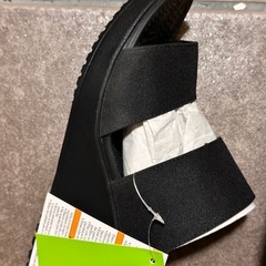 【未使用・長期保管品】crocs ブラック シューズ 🖤の画像