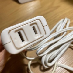 エレコム電源タップ　延長3m 3個口の画像