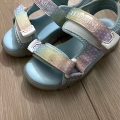ANAP KIDS マルチカラー サンダル　19cmの画像