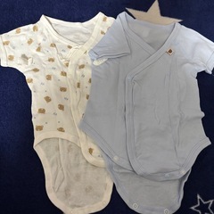 半袖　ロンパース肌着　70サイズの画像