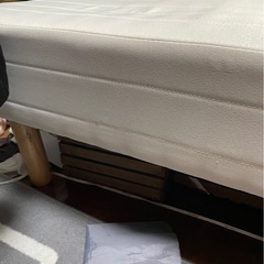 足付きベッド　セミダブルの画像