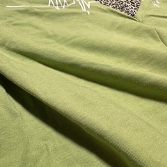 半袖トップス 豹柄 9Yの画像