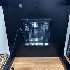 コタツ机(布団、線、高さ上げ付き)の画像