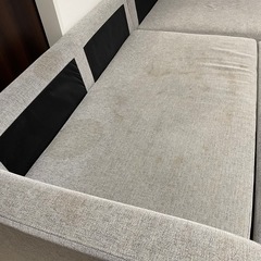 ニトリ　ソファ　ノアール　収納スペースありの画像