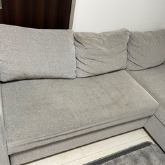 ニトリ　ソファ　ノアール　収納スペースありの画像