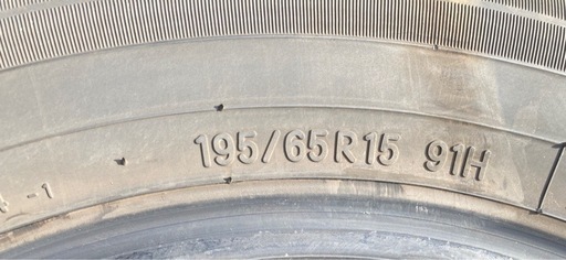 TOYO 195/65R15 25年製 夏タイヤ　ナノエナジー