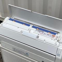 取付け可 ! !◇富士通エアコン 14畳用 2018年製 自動お掃除 不在ECO 人感センサー 100V　AS-R40H 洗浄済み ! 保証付 ! 取り外し無料 ! !の画像