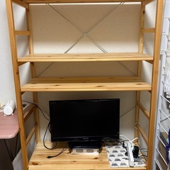 【3/4午後引き取り¥500オフ】無印良品　シェルフ　ラックの画像