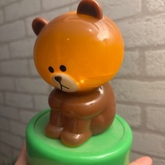 LINE ブラウン タッチライトの画像