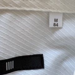 スーツセレクト　白カッターシャツ　M84の画像