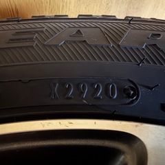 ホイール　スタッドレスタイヤ　4本の画像
