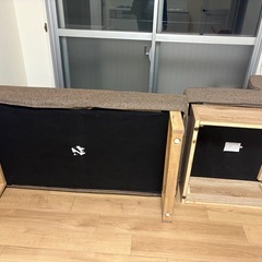 L字ソファーの画像