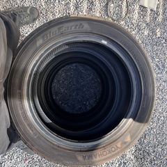 夏タイヤ　165/55R14  ブルーアース　4本　22年製　残溝5mm〜の画像