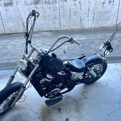 HONDA  シャドウ400  チョッパー　ジョッキーシフト仕様　カスタムの画像