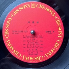 尾崎豊　街路樹　回帰線 LP アナログレコード　２枚セット　♪再生良好の画像