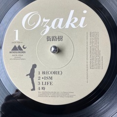 尾崎豊　街路樹　回帰線 LP アナログレコード　２枚セット　♪再生良好の画像