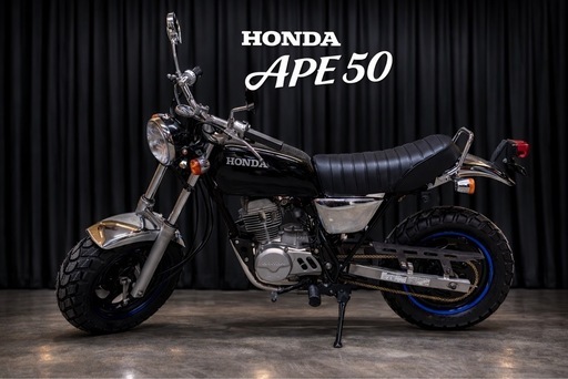 《軽整備済車両》876km HONDA エイプ50 カスタム多数　低走行　美車　神戸AUTO7